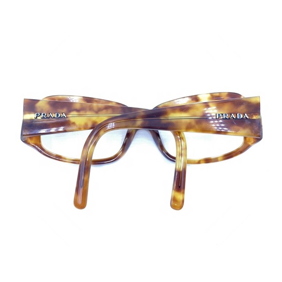 Prada SPR 12H 4BW-6S1 Tortoise Brown Sunglasses Frames 56-18 130 Italy Designer - Picture 11 of 12